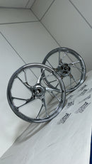 RODA 160 LIGA LEVE CROMADA TITAN 160 (PÉ DE GALINHA)