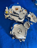 Kit Tampas Motor Cg 125 Kse Cromada ( Partida elétrica e pedal)