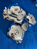 Kit Tampas Motor Cg 125 Kse Cromada ( Partida elétrica e pedal)
