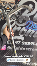 Curva Cromada CG 150 / CG 160