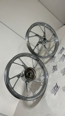 RODA 160 LIGA LEVE CROMADA TITAN 160 (PÉ DE GALINHA)