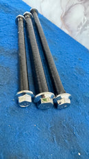 Kit Eixos De Roda Cromado CG 125/150/160