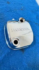 Tampa Válvula Cromada Pop 110 Biz 110 Original Honda