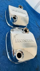 Tampa Válvula Cromada Pop 110 Biz 110 Original Honda