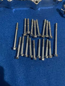 Kit Parafuso Motor CG 125 95 Até 99 Cromado