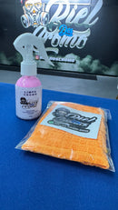 Limpa cromo + Pano De Microfibra Para Peças Cromadas